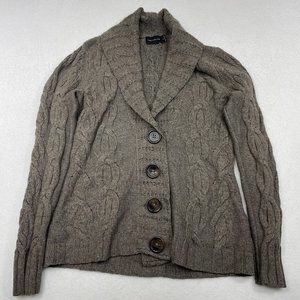 Women's Cable Knit Cardigan Sweater